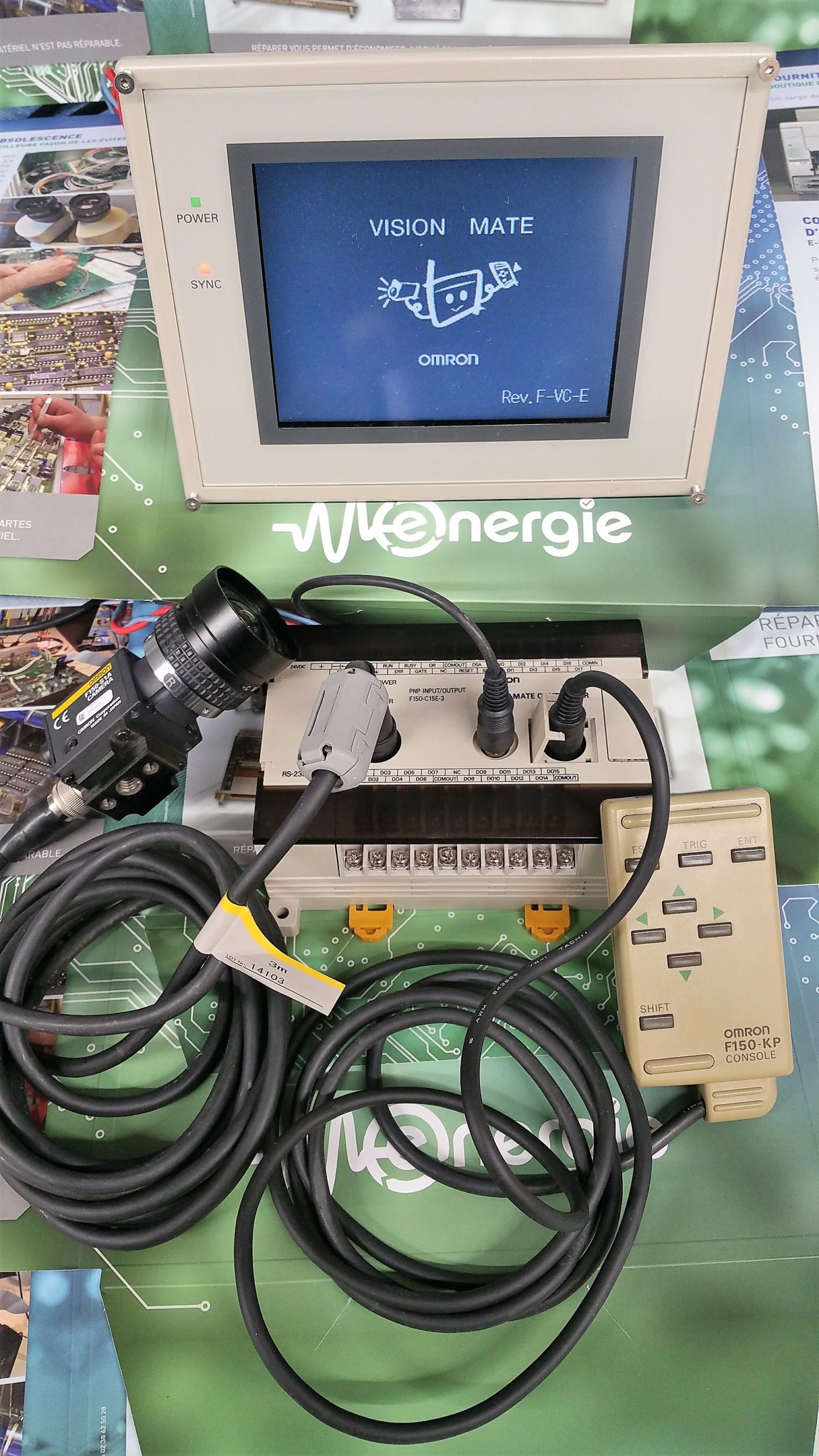F150-C15E-3_VISION_MATE_CONTROLLER_F150-M05L_MONITOR_F150-S1A_CAMERA_UNIT__KEYPAD_F150-KP