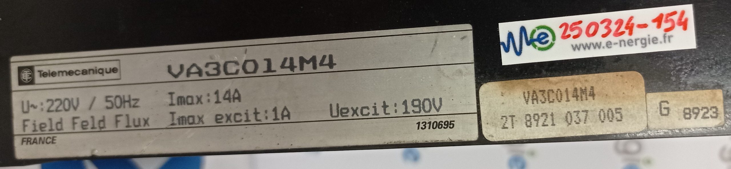 FICHE-PROD.-Variateur-continu-Rectivar-VA3-VA3C014M4-Telemecanique