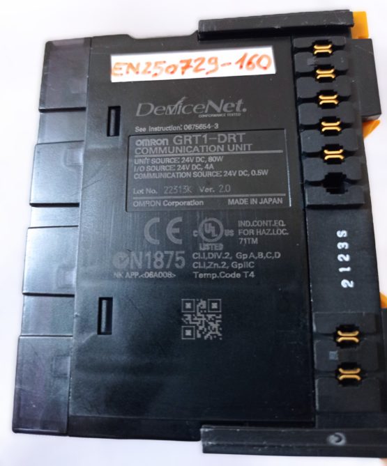 GRT1-DRT-MODULE-D-ALIMENTATION-ET-DE-COMMUNICATION-OMRON