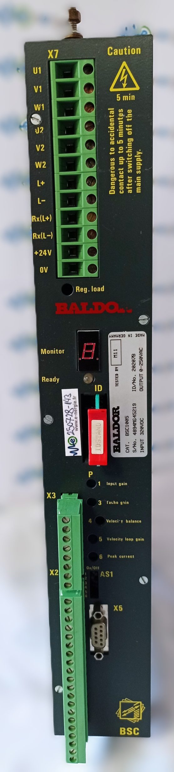 Variateur-BALDOR-BSC1005