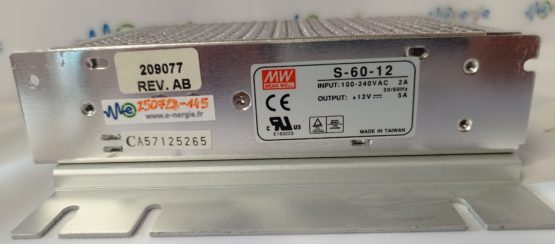 Alimentation-S-60-12-Mean-Well