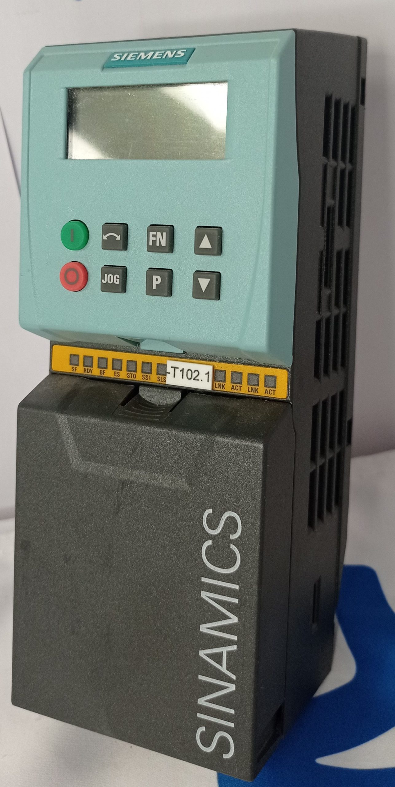 SIEMENS-SINAMICS-CONTROL-UNIT-CU240S-6SL3244-0BA21-1FA0-P.PROFIL