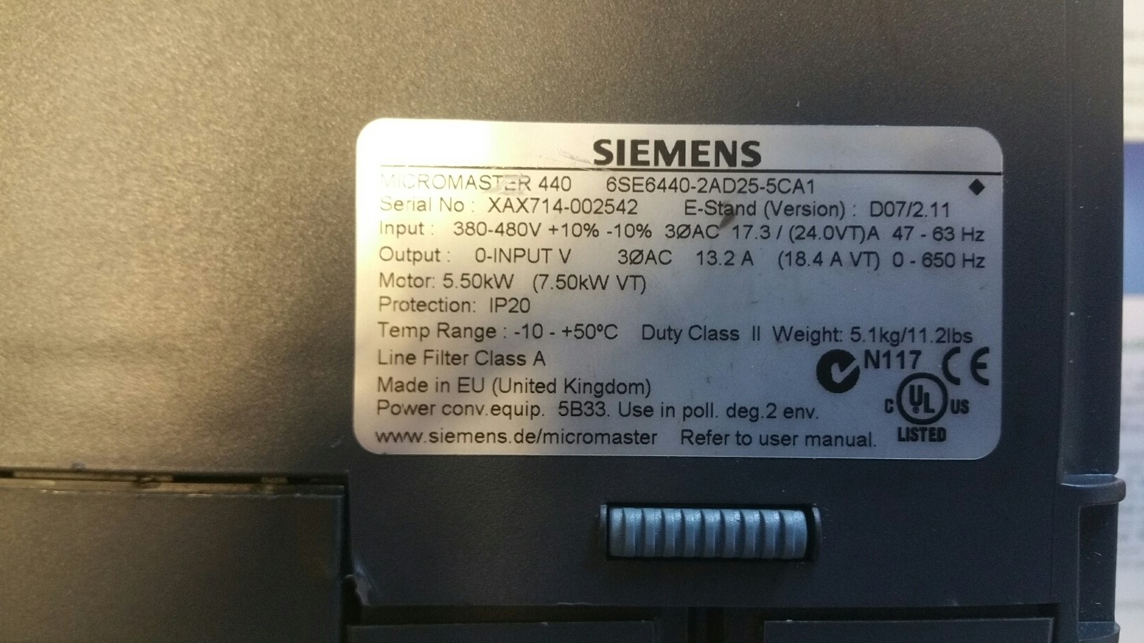 micromaster-440-6SE6440-1