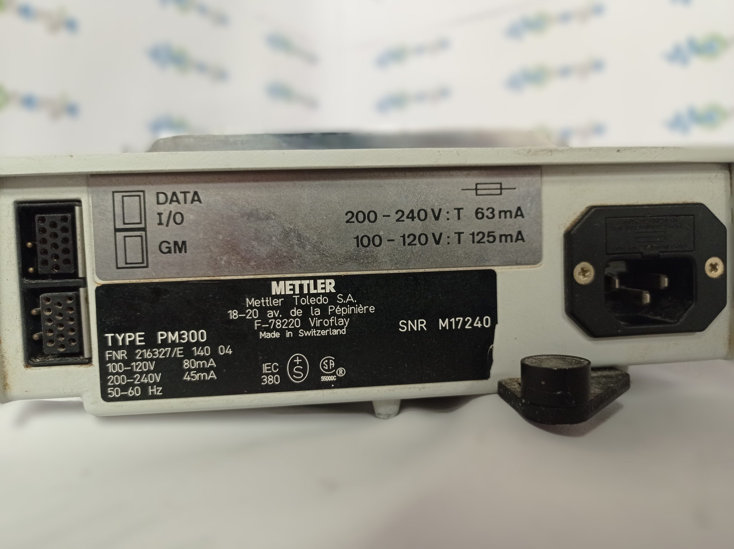 Balance-Mettler-Toledo-PM300-1