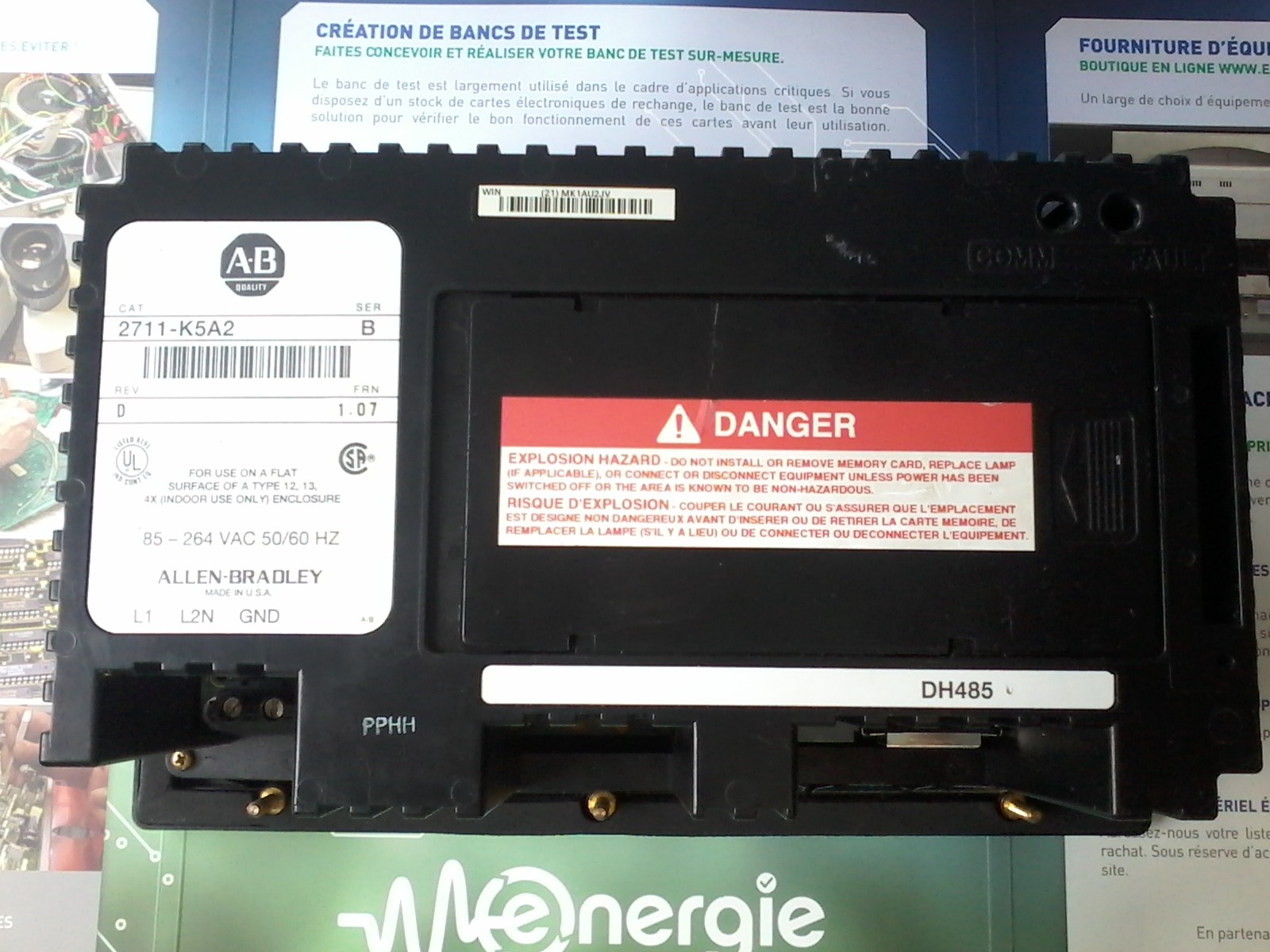 PanelView-550-ALLEN-BRADLEY-2711-K5A2