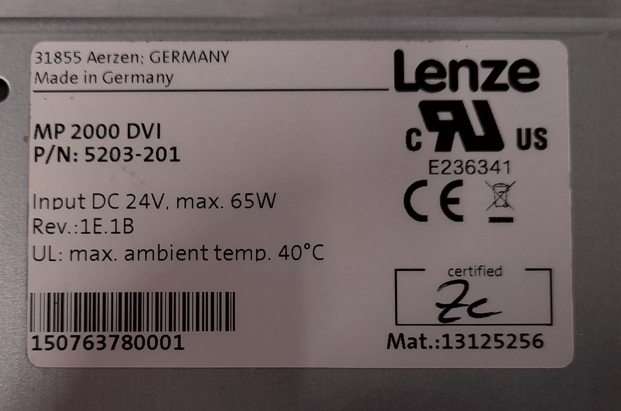 MP2000DVI
