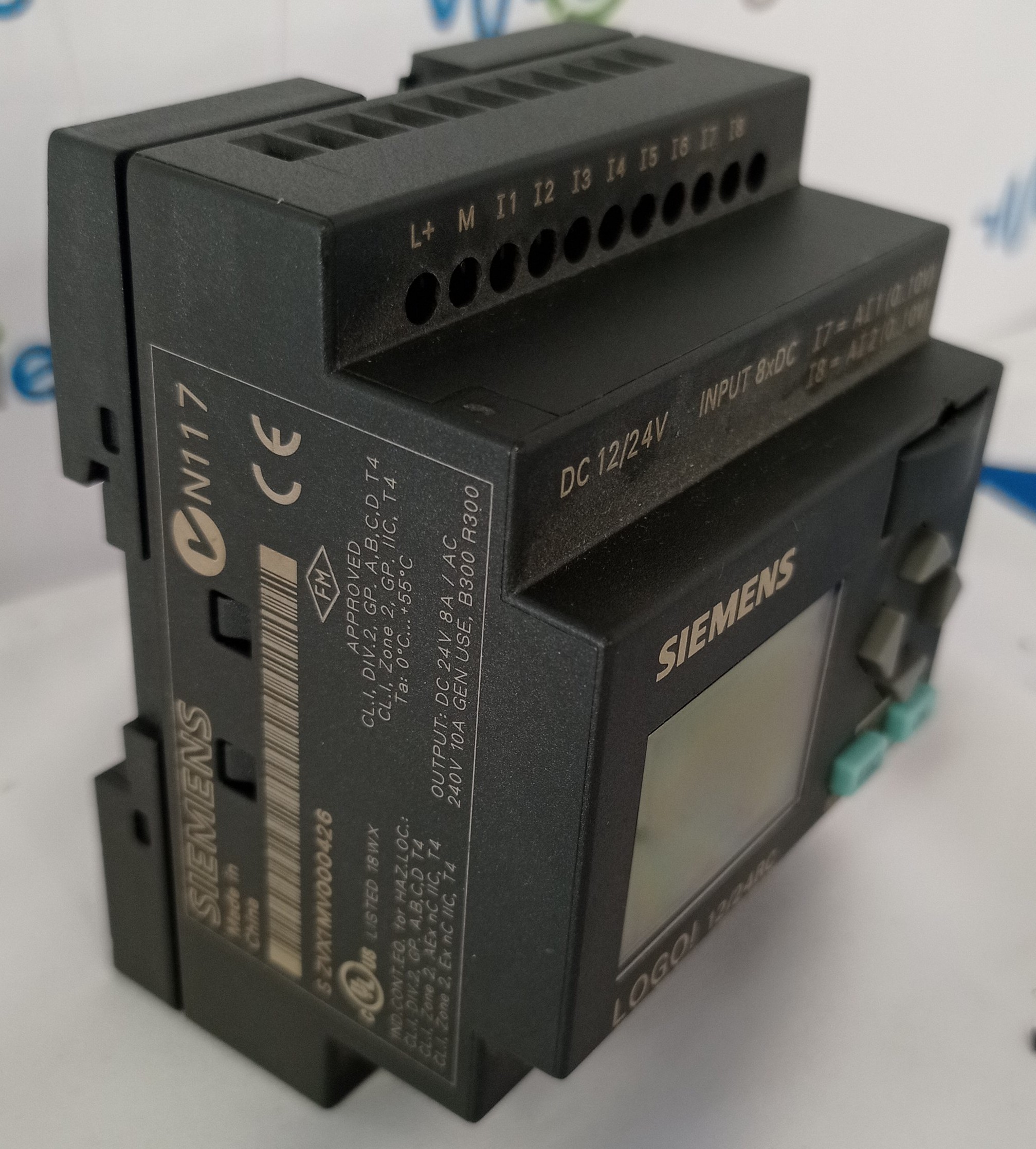 6ED1052-1MD00-0BA5-Unite-centrale-SIEMENS-LOGO-8-P.PROFIL
