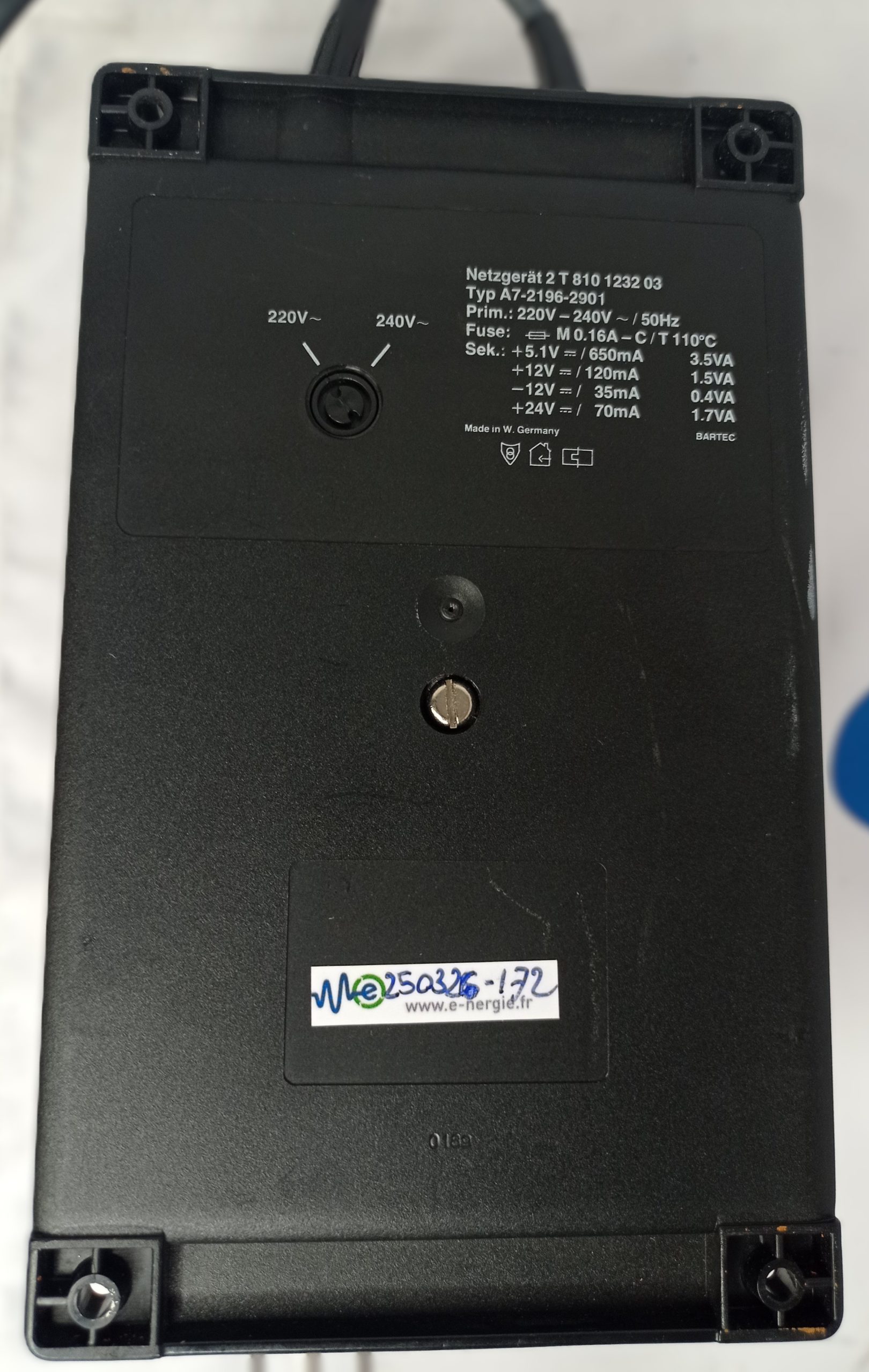 6ES5-984-2UA11-Alimentation-Panel-Siemens-BATTERIE